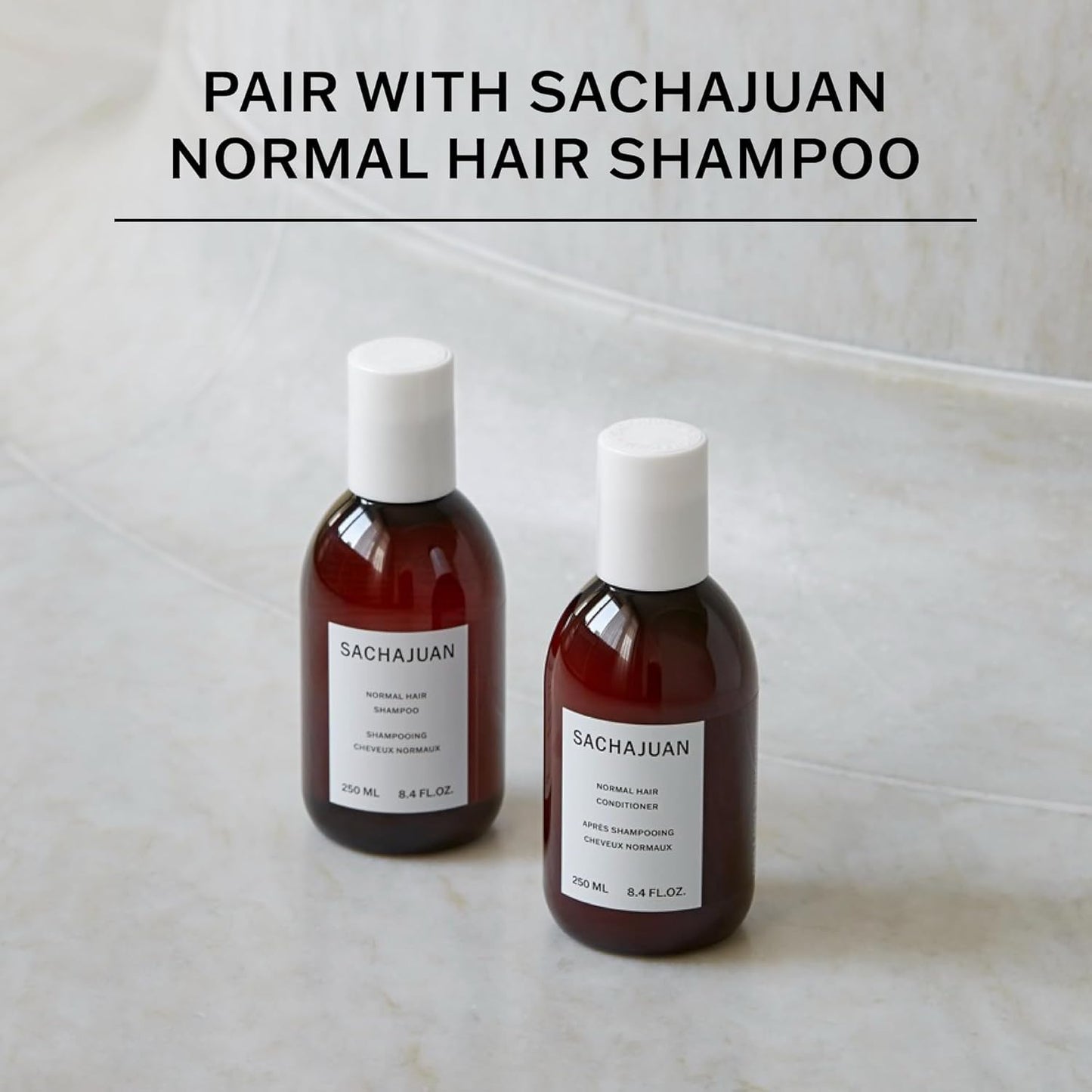 SACHAJUAN Normal Hair Conditioner | Lightweight Daily Conditioner for All Hair Types | Hydration, Detangling, Shine & Bounce | Ocean Silk Technology | Vegan & Paraben-Free | 8.4 fl oz