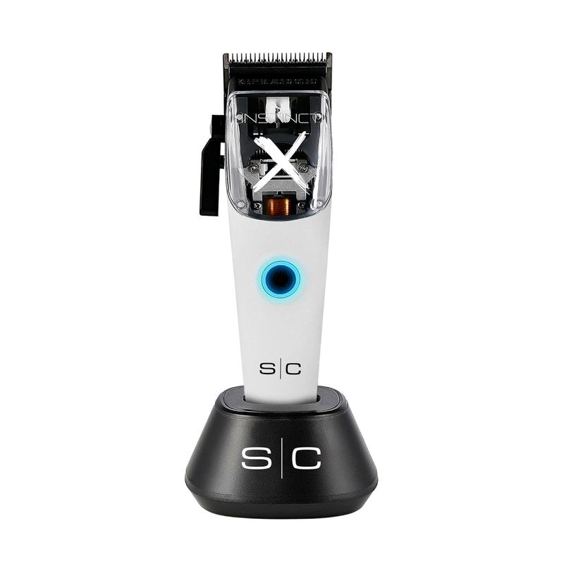 Stylecraft Instinct-X Cordless Hair Clipper Professional Vector Motor with Intuitive Torque Control, 3 Modular Lids