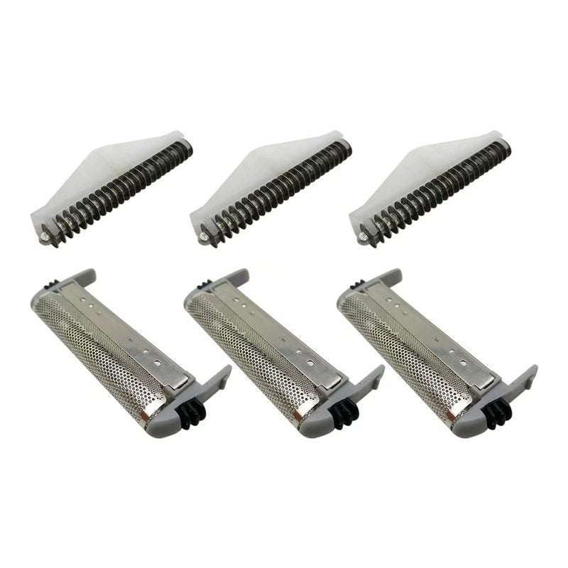 SP-93/SP-94/MS3 Series Shaver Foil Screens & Cutter Blade Head Replacement for Remington's Microscreen 3 TCT Foil Shavers MS3-1000, MS3-1100, MS3-1700