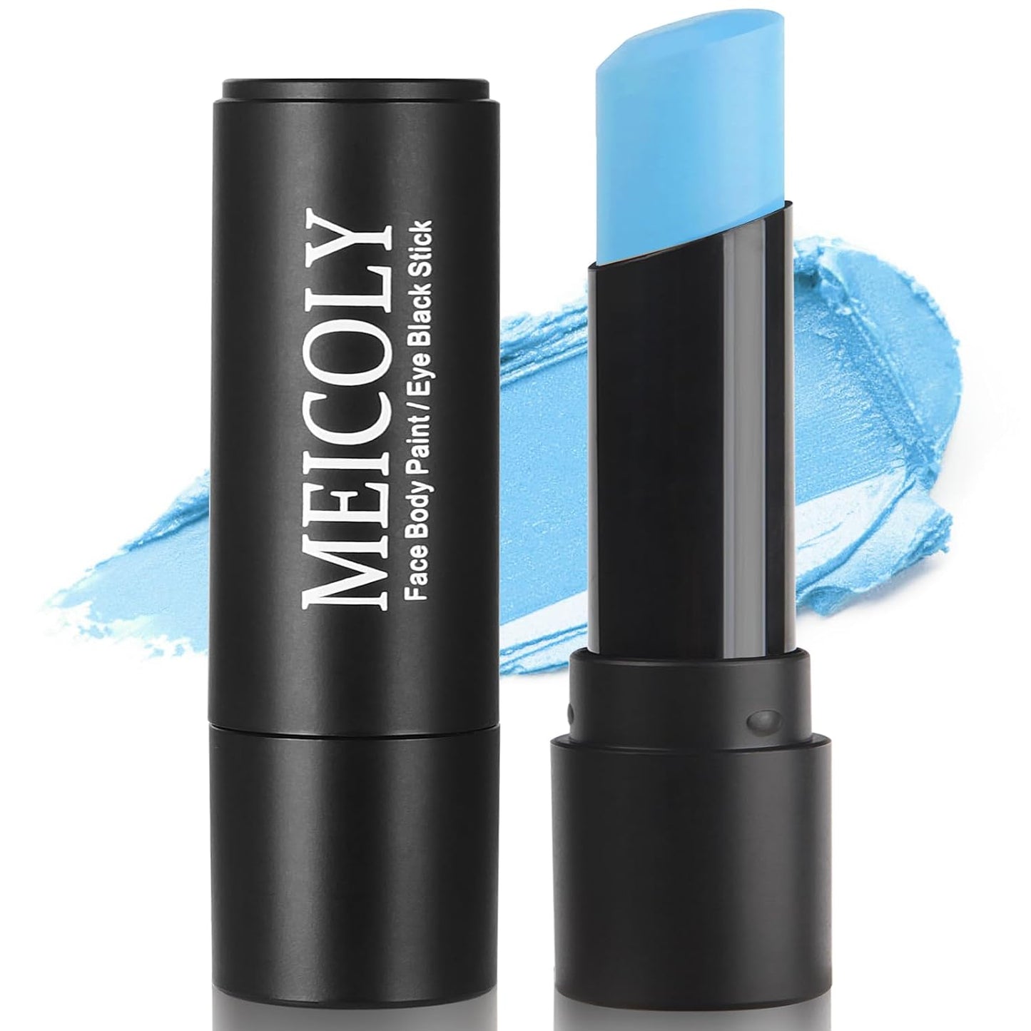 Face Paint Sticks - 3 Pcs Red White & Blue for Joker Makeup | Halloween SFX & 4th of July Accessories