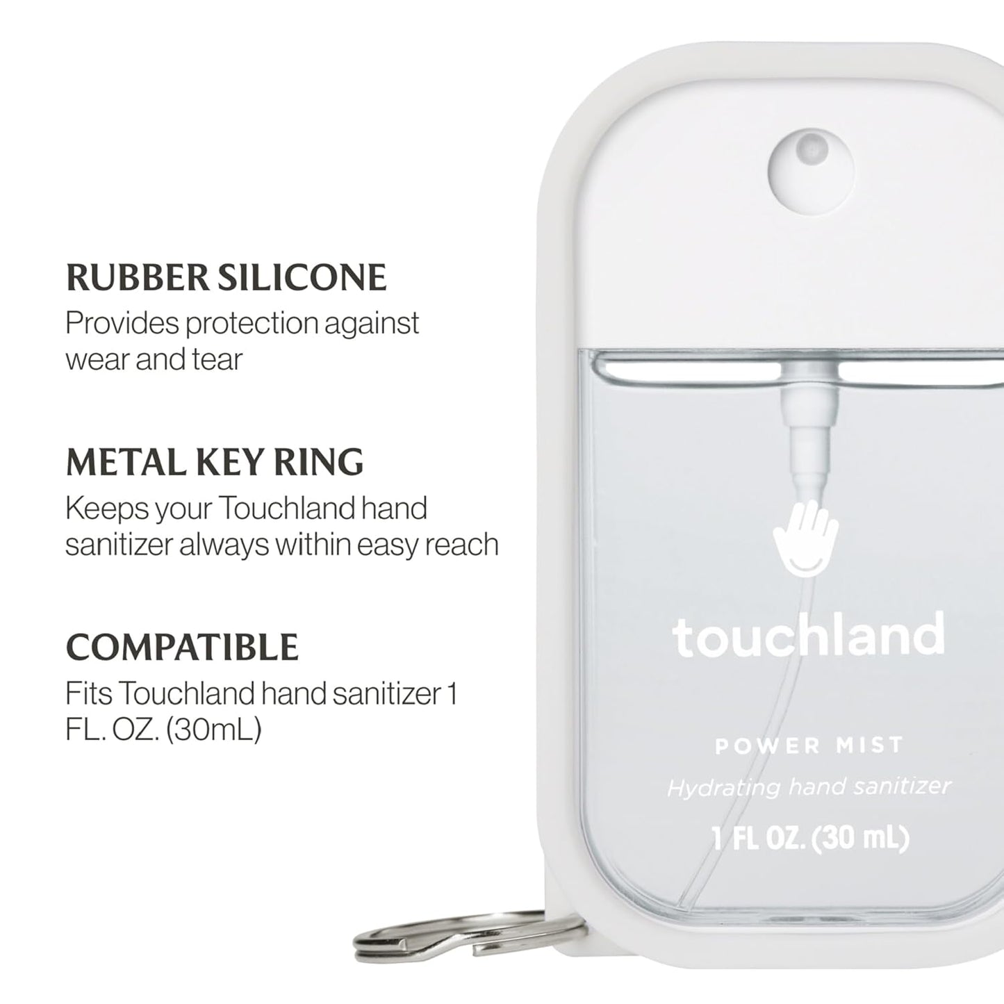 Touchland Hand Sanitizer Spray Set - Glow & Gentle Formula | Travel Size