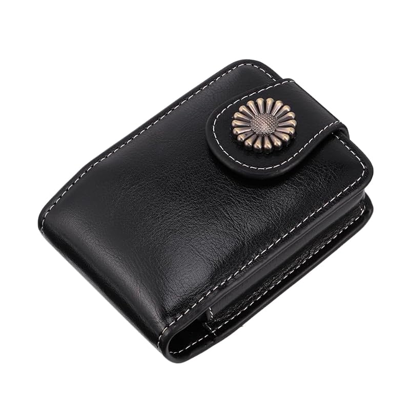 VALICLUD Compact Lipstick Pouch with Mirror - Portable Makeup Organizer