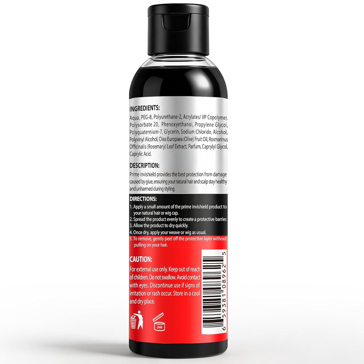 Weave Bond Hair Protector - Quick Dry Liquid Cap for Hair & Scalp | Breathable, Lightweight, 6 fl oz
