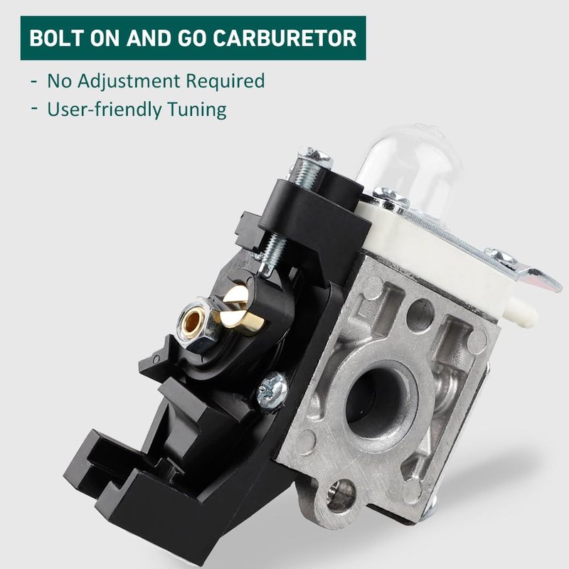 Carburetor for ECHO GT225 GT225i GT225L PAS225 PE225 PPF225 SHC225 SRM225 SRM225U Trimmer with Repower Maintenance Kit Spark Plug by HUZTL