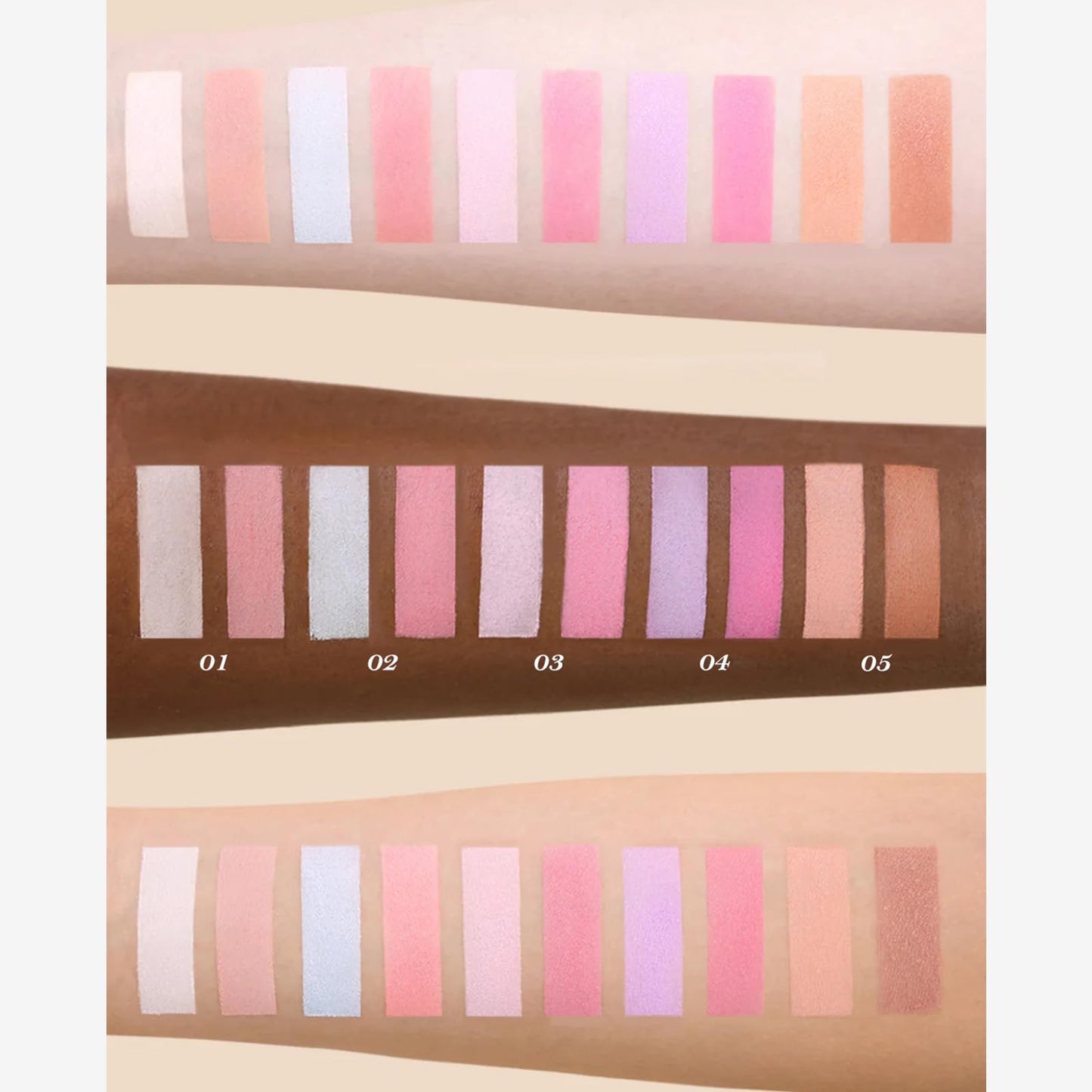 Flower Knows Butterfly Cloud Collar Rouge Box Highlighting & Blush Duo Powder,Pink Matte Finish Blush & Highlighter Palette,Buildable & Blendable Makeup Blush for cheeks(03 Pastel Lotus)