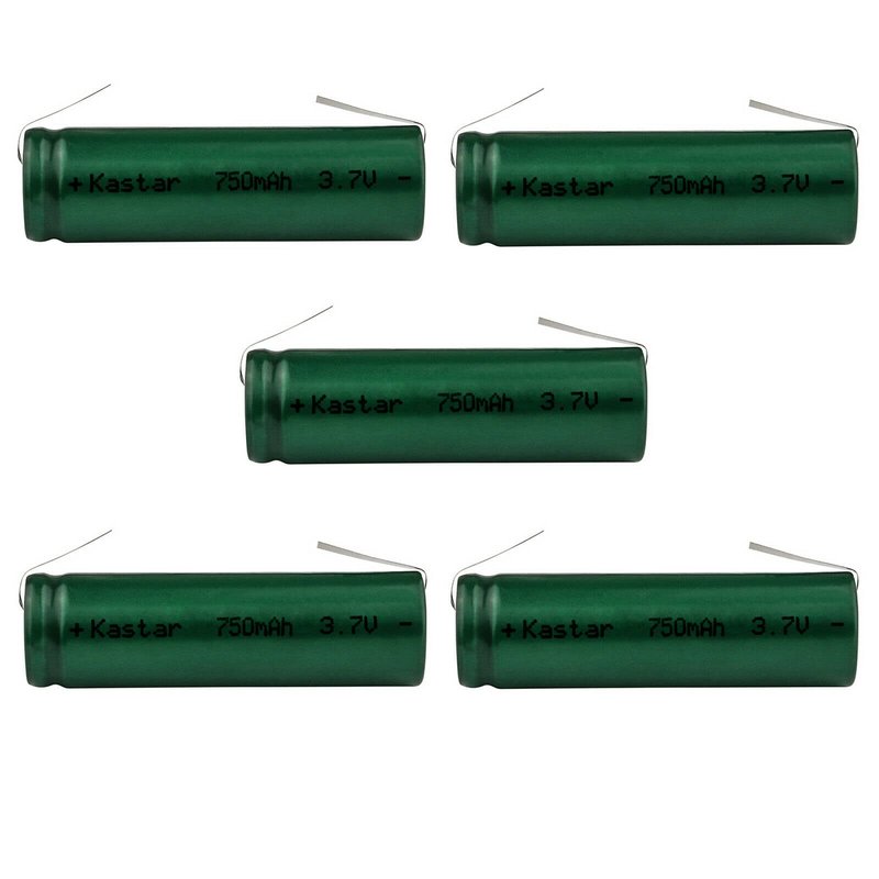 Kastar 5 Pcs Li-ion Battery Replacement for Philip Norelco Shaver Razor 8895XL, 9160XL, 9170XL, 9190XL, 9195XL HQ7100, HQ7120, HQ7140, HQ7160, HQ7180, HQ7200, HQ7240, HQ7290, HQ7310XL
