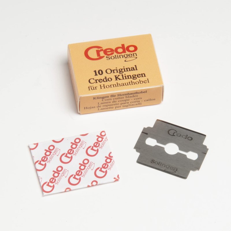 Credo Corn Cutter Replacement Blades, Ideal for Removing Calluses and Corns, Compatible with Credo Corn Cutter, 10 Pack