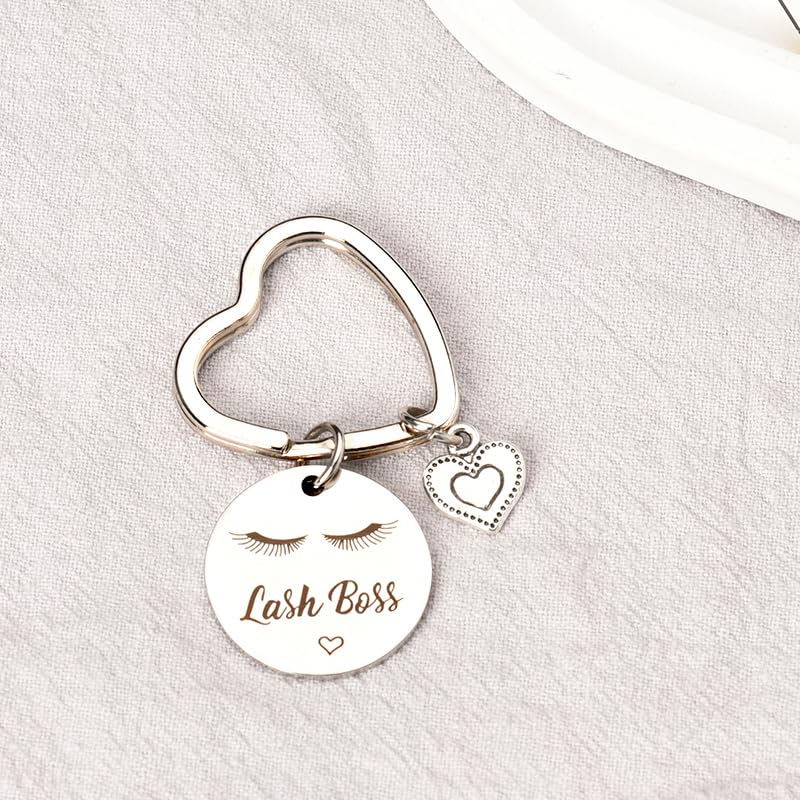 Lash Boss Keychain – Cosmetic Gifts for Beauticians, Lash Techs & Lash Artists
