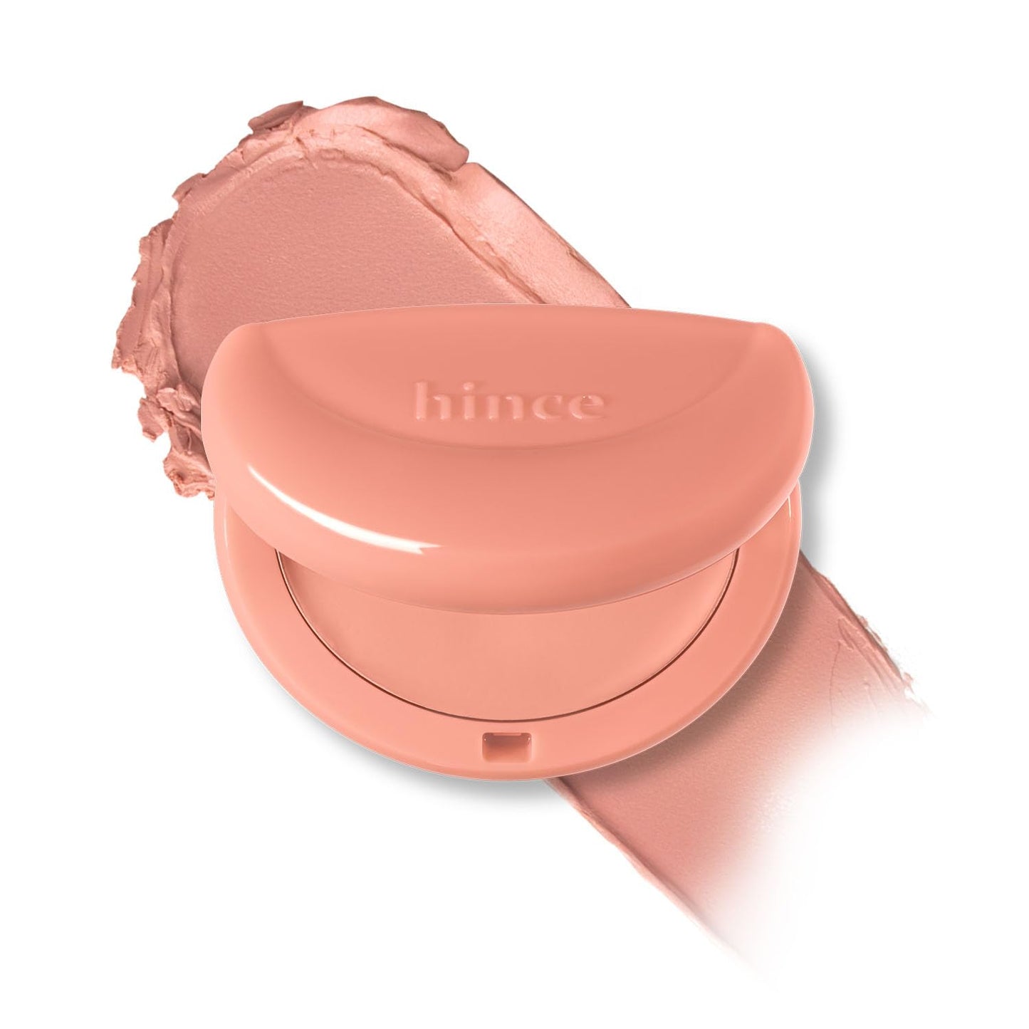 Hince Half-Moon Cheek Cream Blush - Hydrating, Blendable Korean Beauty, Soft Pink Finish | Lightweight Formula (06 Allure Moon)