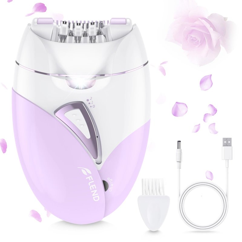 Epilator for Women with 36 Tweezers, Portable Facial Hair Removal for Women, 2-Speed Adjustable Epilator Facial Hair Removal, Pluxy Hair Rmoval Epilators for Face, Lips, Arms, Underarms, Legs, Bikini