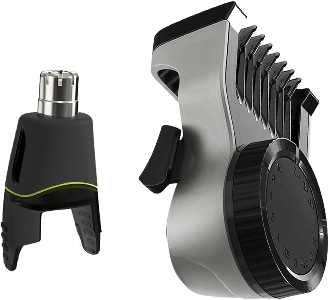 14-in-1 Adjustable Guard Comb - Precision Trimmer Attachments for QP Series Shaver | Length Settings 0.4-10mm
