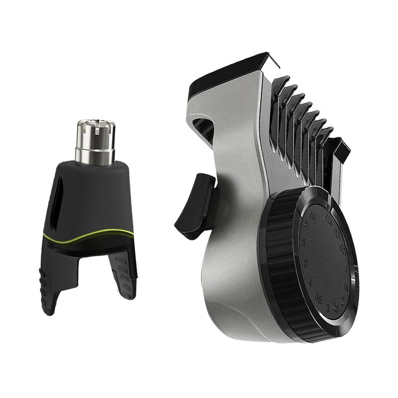 VIDSA 14-in-1 Adjustable Guard Comb with Nose Replacement Head for QP Series Shaver – Precision Trimmer Attachments with Length Settings (0.4-10mm), Replacement Guide Combs Kit for Body Grooming