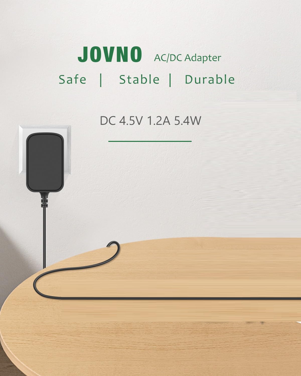 4.5V Charger Compatible with BaByliss PRO Trimmer Clippers FX870 FX788 FX787 FXSSM FX820 FX726 FX825 FX Barberology Trimmer, 4.5V AC DC Adapter Power Supply Cord 4.9FT
