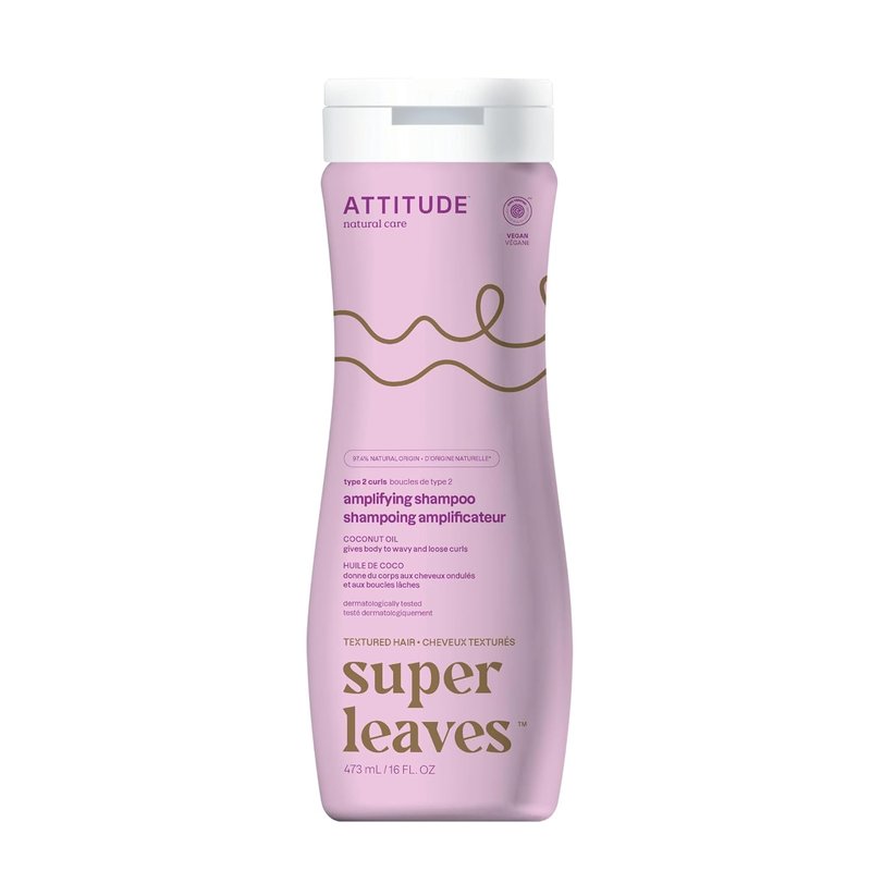 Amplifying Shampoo for Curly Hair - Coconut Oil & Vegan Formula | EWG Verified, 16 Fl Oz