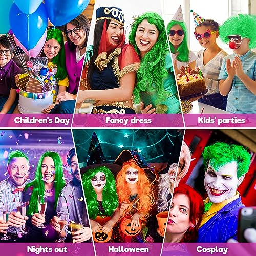 Temporary Hair Color Spray Green 3.38 oz for Kids, Women & Men – ROHVEMJ