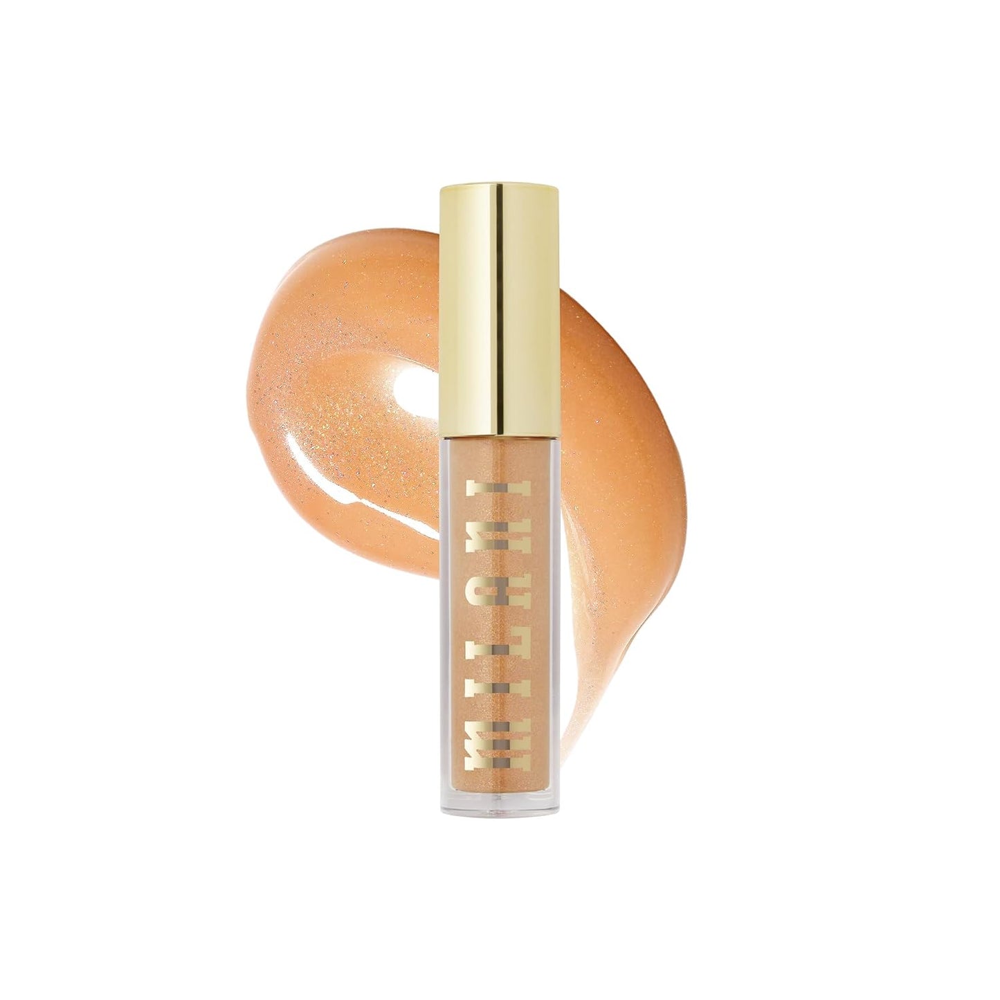 Milani Lip Gloss - Keep It Full Nourishing Lip Plumper with Hyaluronic Acid & Peptides | Soft Rose (0.13 Fl. Oz.)