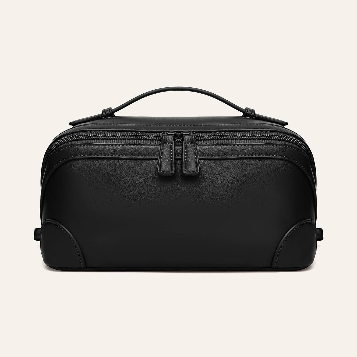 Travel Makeup Bag for Women - Large Capacity Waterproof PU Leather Cosmetic Organizer | Ideal for Business Trips & Daily Use