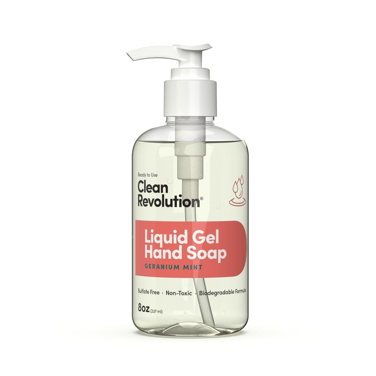Liquid Gel Hand Soap - Natural Lavender Essential Oils | Silky Rich, Quick Lather, 128 Fl Oz