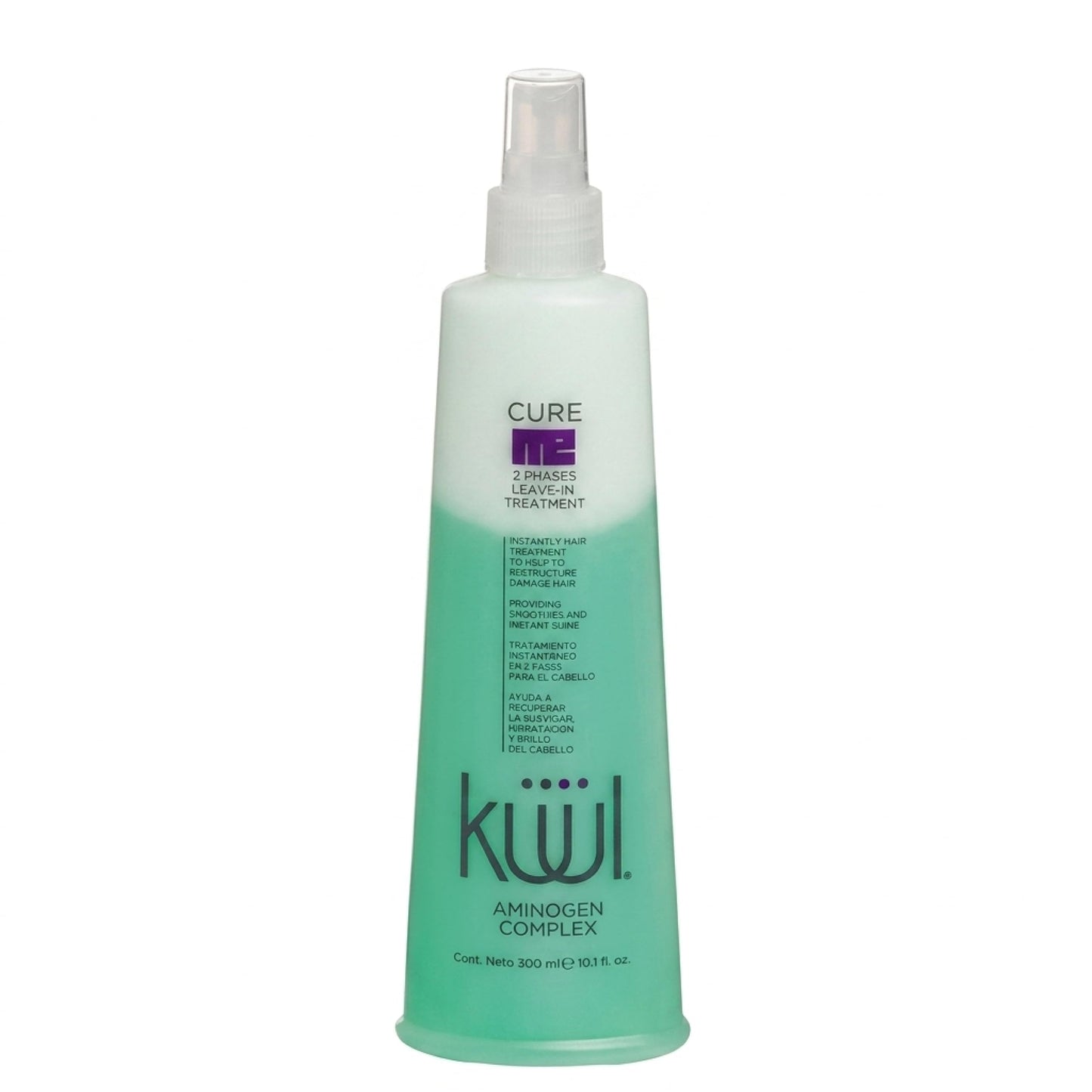 Cure Me 2 Phases Leave-In Treatment Spray – Lightweight Dual Phase Hair Conditioner – Detangling & Daily Hair Care Spray