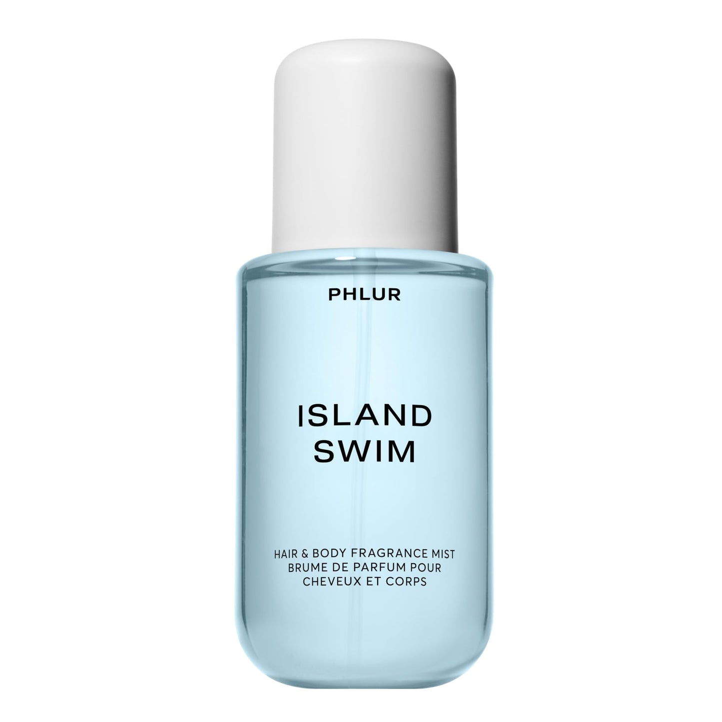 PHLUR Island Swim Body Mist, 8 Fl Oz - Hair and Body Perfume, Tropical Citrus Coconut Body Spray with Bergamot, Plumeria & Sandalwood Fragrance