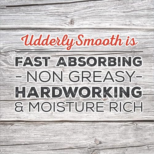 Udderly Smooth Moisturizing Cream 10 oz – Hydrates Dry Skin, Non-Greasy