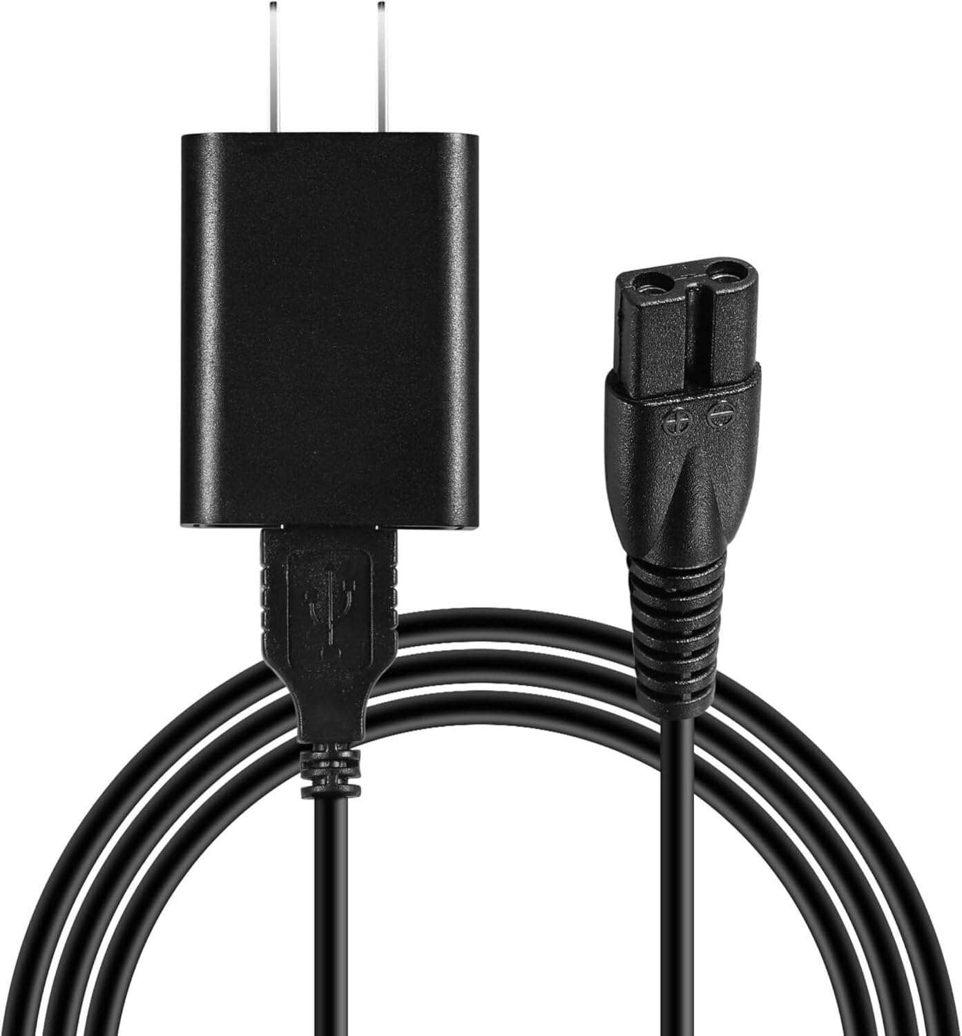 Charger for Flexseries Electric Head Hair Shaver Charging Cable Compatible with Freebird The Flexseries Electric Head Hair Shaver Charger Power Cord