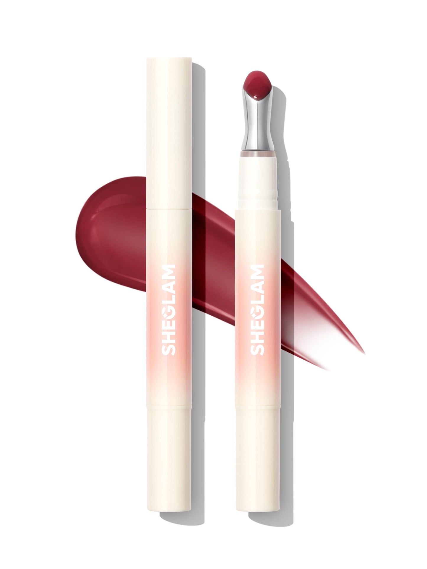 SHEGLAM Hydrating Lip Gloss Cruelty-Free Plumping Peptides-Berry Spritz
