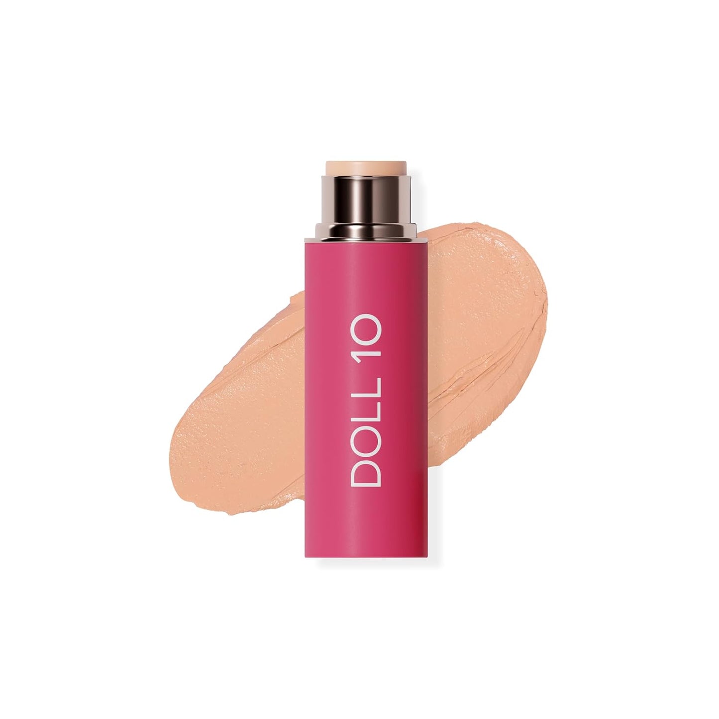 Peptide Blur Stick Foundation - Hydrating Soft-Focus Pore Blurring Makeup for Mature Skin | Medium Coverage, 0.29 oz