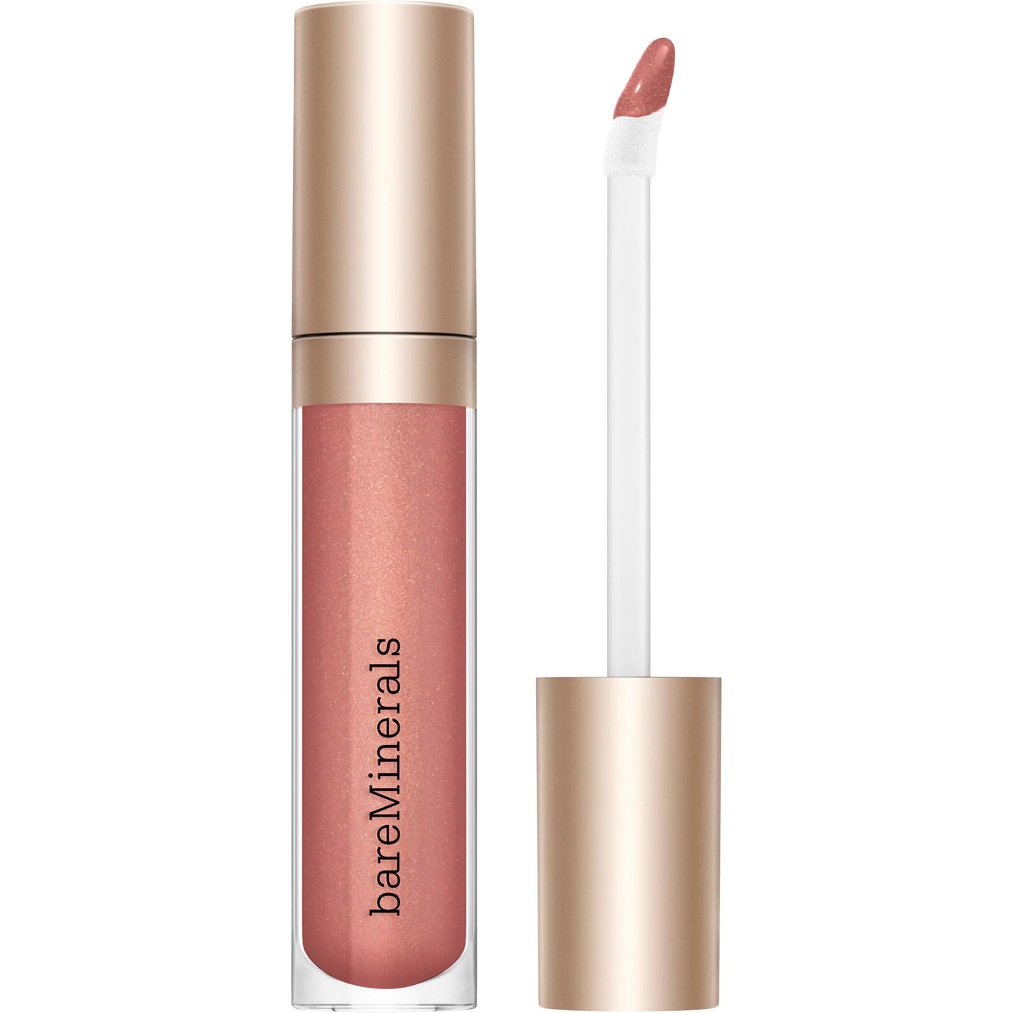 bareMinerals Mineralist Lip Gloss-Balm, Hydrating Lip Gloss + Balm Hybrid, Sheer Glossy Lip Balm, No Stickiness, Improves Lip Smoothness, Vegan - Ingenuity