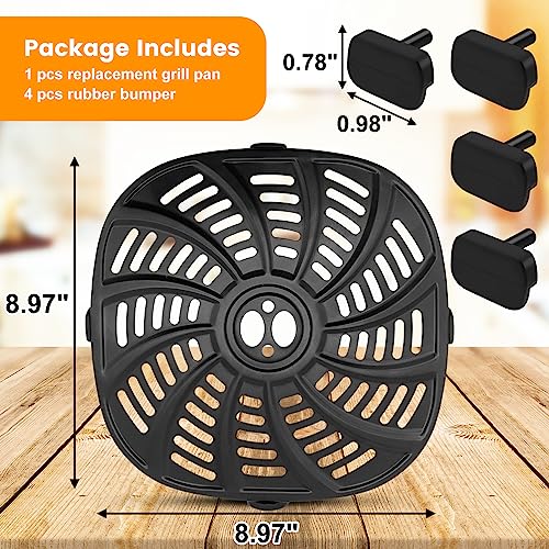 GXF Air Fryer Grill Pan for Gourmia 7QT GAF716 GAF798 - Nonstick, Dishwasher Safe