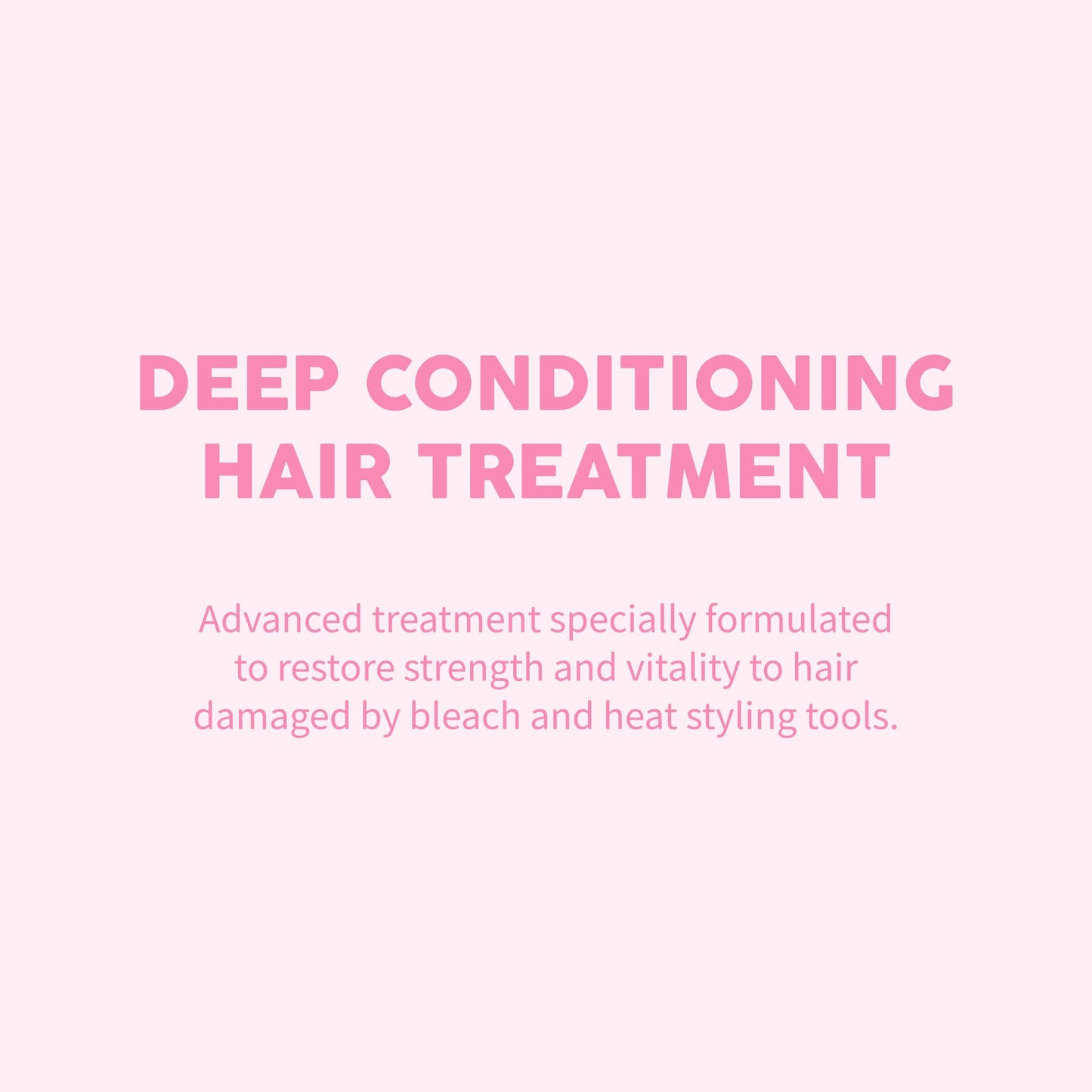Deep Conditioning Hair Treatment – Intensive Hair Repair & Strengthening – For Color-Treated, Chemically-Treated, or Damaged Hair – UV Protection