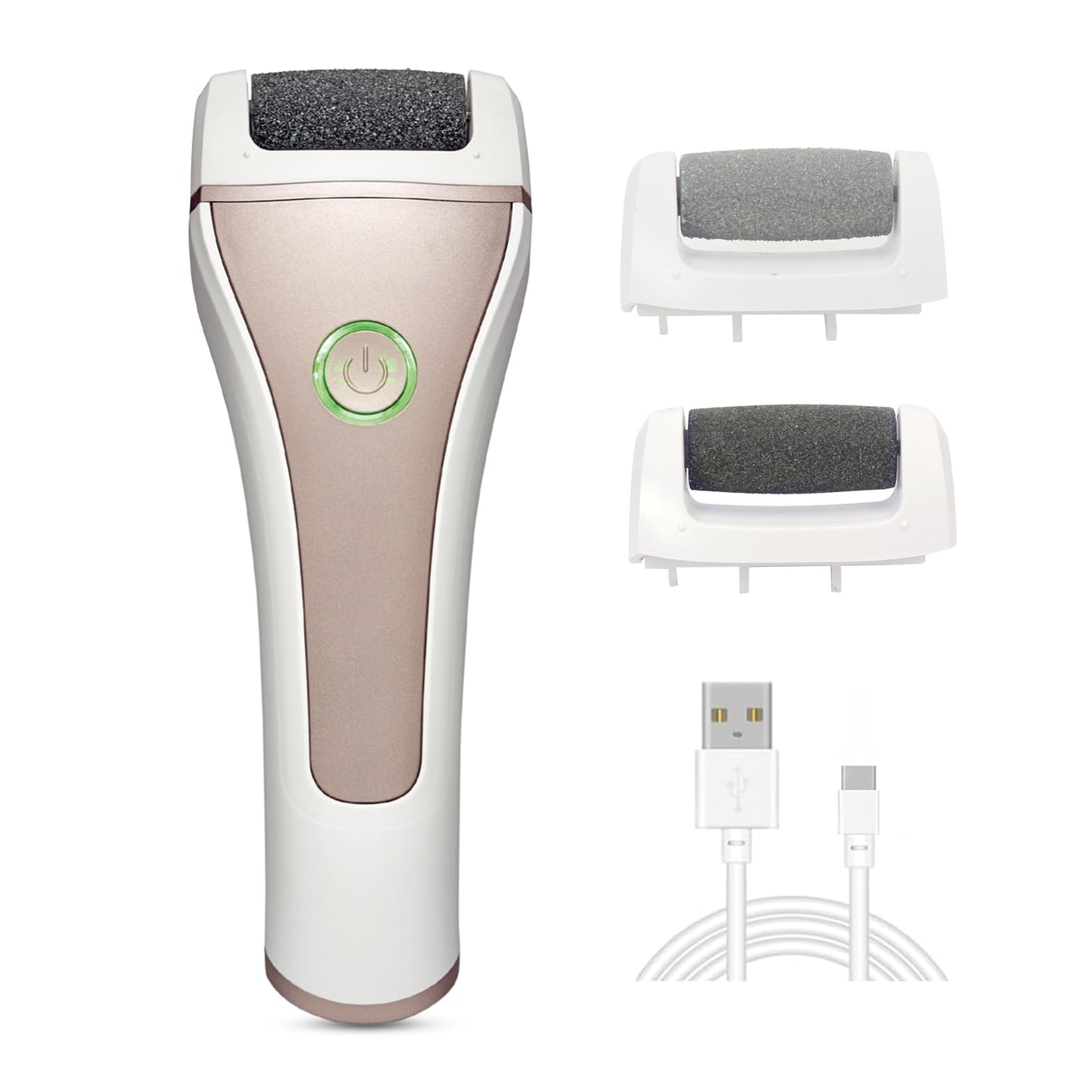 Electric Foot Callus Removers Rechargeable, Portable Electronic Foot File Pedicure Tools, Electric Callus Remover Foot Scrubber Kit, Professional Foot Care Ideal Gift for Dead, Hard Cracked Dry Skin