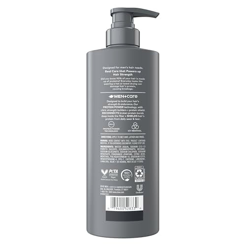 Dove Men+Care Cooling Relief Shampoo with Icy Menthol, 18 fl oz (2 Pack)