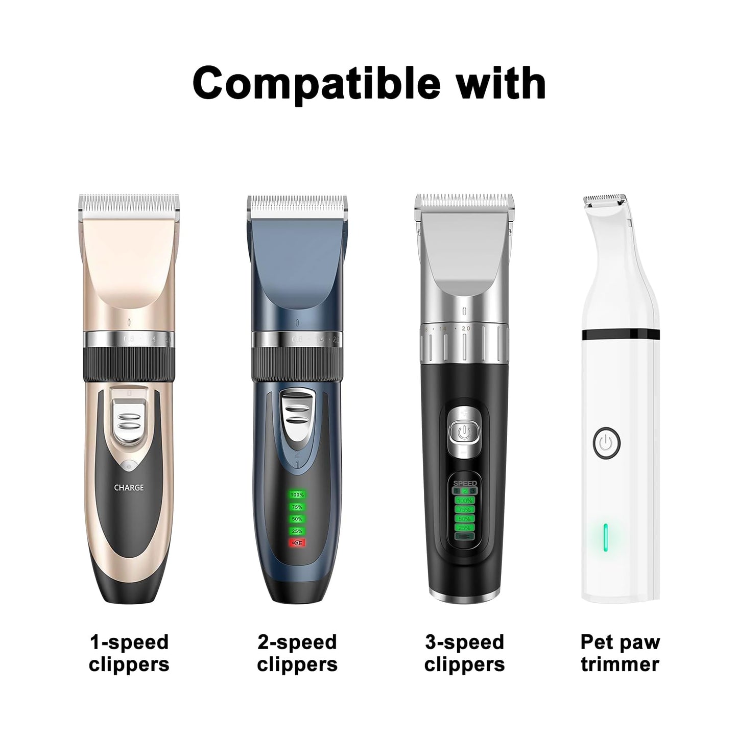 Replacement for oneisall Dog Clippers Charger, USB Charging Cord Compatible for oneisall P2/26225202-003DE/C61/X2N5/X2/K52NTS/N6/A11 Cat Hair Trimmer Charger