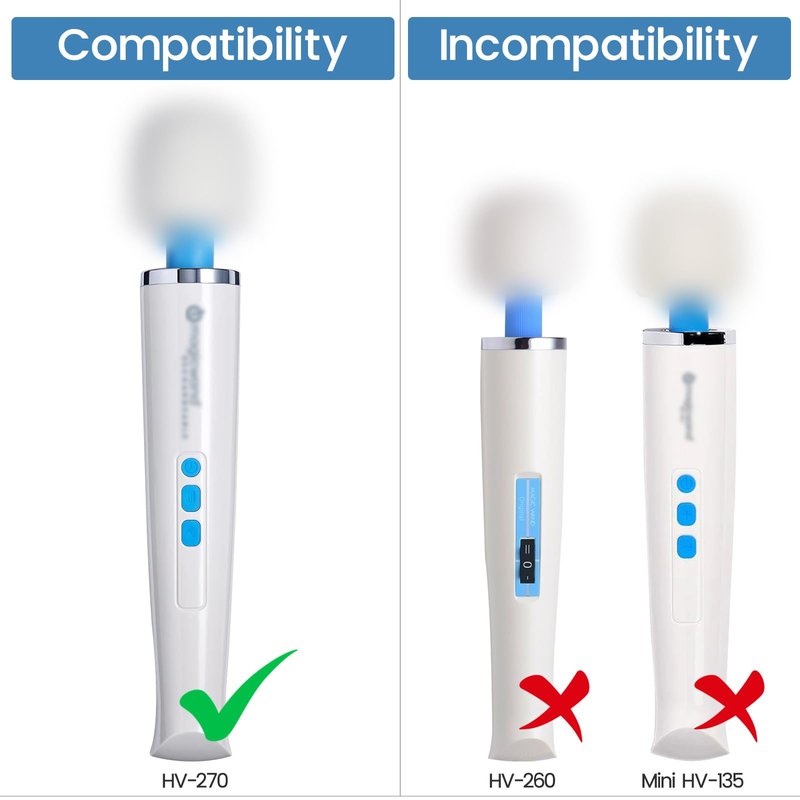 YEAOI HV-270 Rechargeable Cord for Hitachi Magic Wand Charger, Power Adapter, Charging Cable