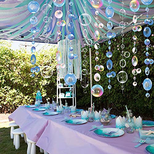 Colorful Transparent Bubble Garland - 19.8ft Party Decoration