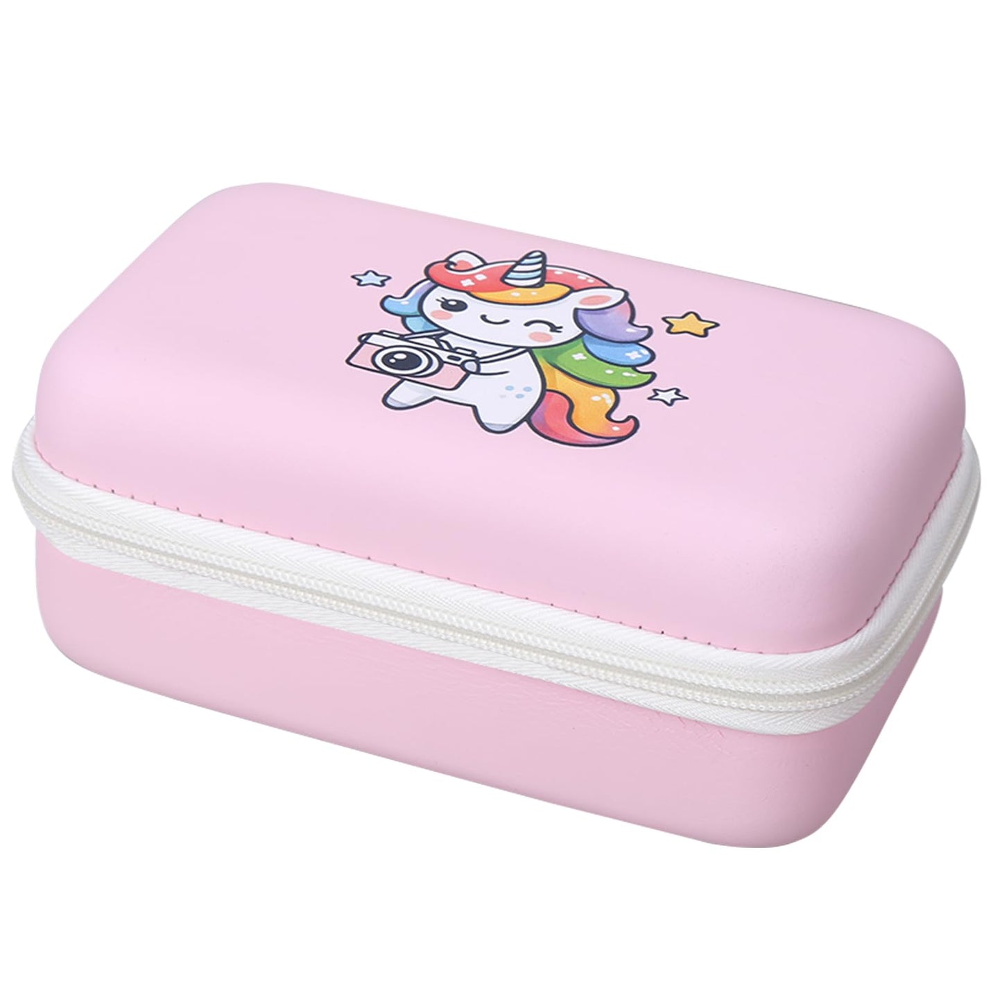 worfty Kids Camera Case for ESOXOFFORE/MYSTILUCK/TIATUA/Hangrui/Gofunly/MINIBEAR/Dylanto/GKTZ Instant Print Toddler Digital Paper Christmas Gifts and Birthday Gifts for Girls (Box Only)