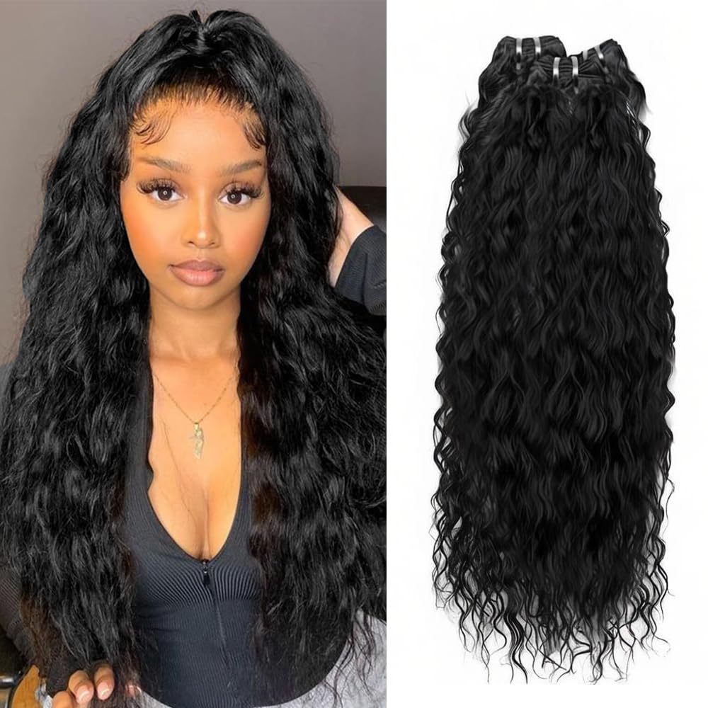 Body Wave Human Hair Bundle Natural Black Bundles 30 32 34 Inch Unprocessed Brazilian Virgin Human Hair 3 Bundles 150g #1b Color