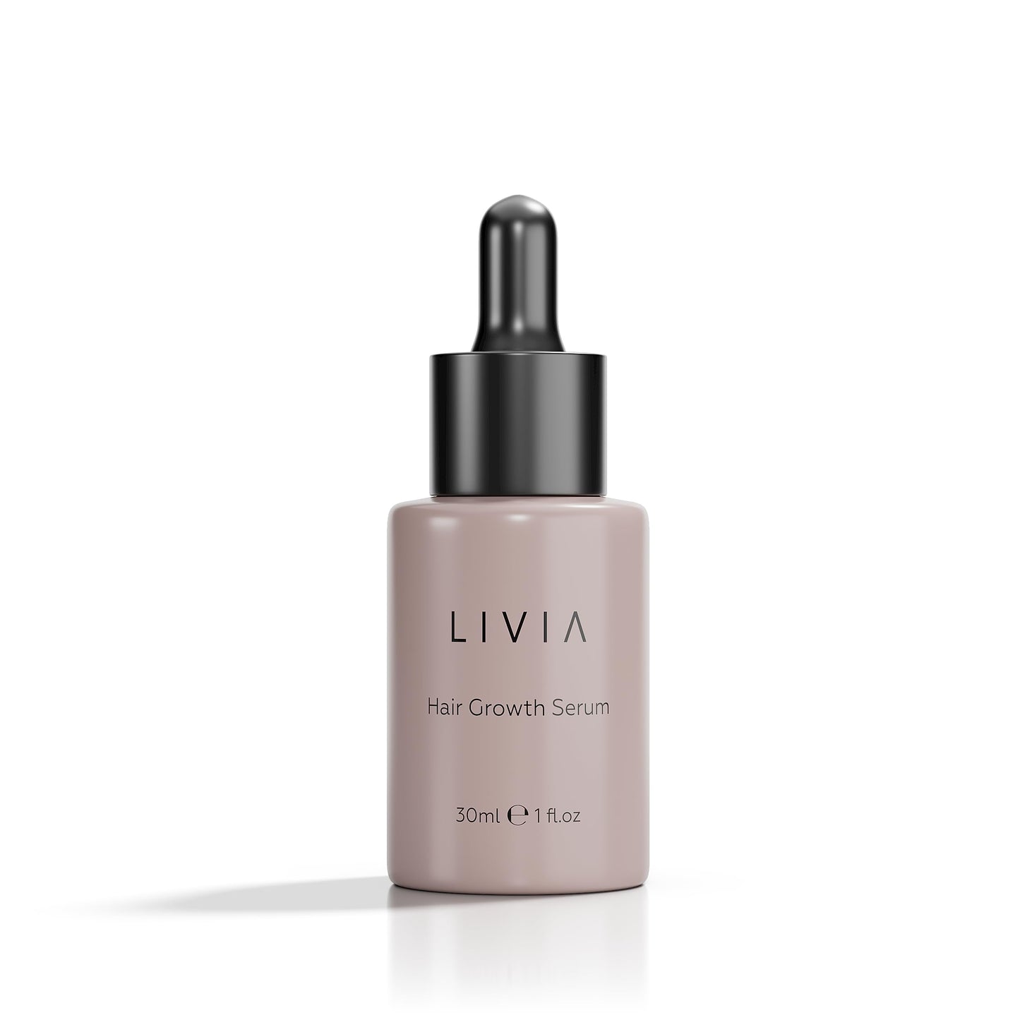 LIVIA Hair Growth Serum – Advanced Hair Strengthening & Regrowth Formula – Reduces Shedding, Hair Loss & Breakage – Nourishes Scalp, Promotes Thicker, Fuller & Healthier Hair– 30ml