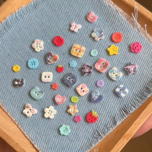 3D Button Nail Mold - Silicone Craft Tool for Charms & Accessories