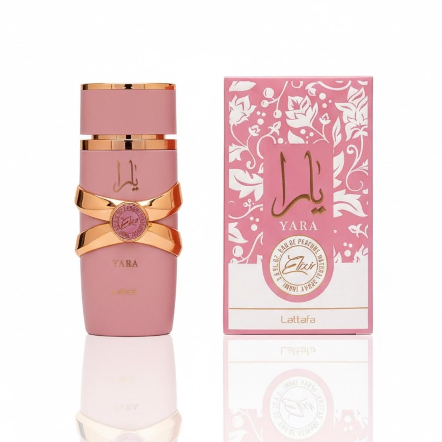 Lattafa Yara Elixir Eau de Parfum Spray - Fruity Sweet Amber Fragrance for Women | 3.4 Ounce (100 ml)