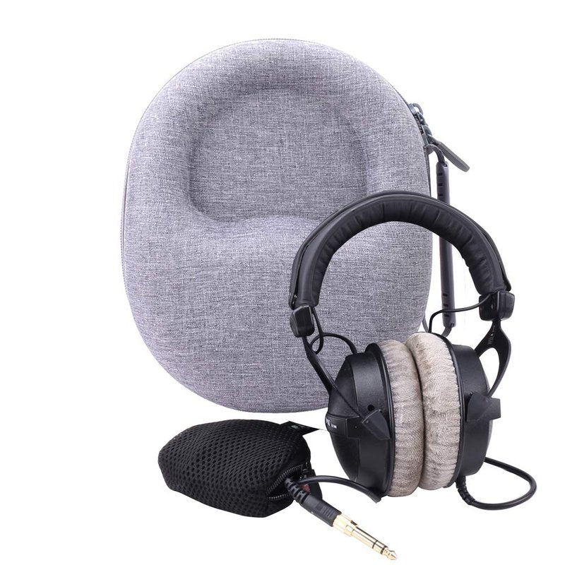 Aenllosi Hard Carrying Case Replacement for Beyerdynamic DT PRO 770 32/80/250 Ohm Over-Ear Studio Headphones (Grey)