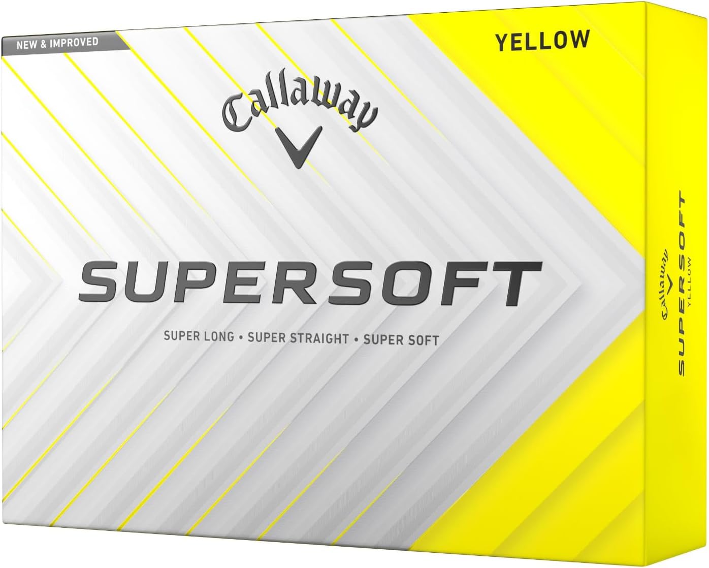 Callaway Golf Supersoft Golf Balls - Ultra-Soft Feel & Distance | 2025 Edition