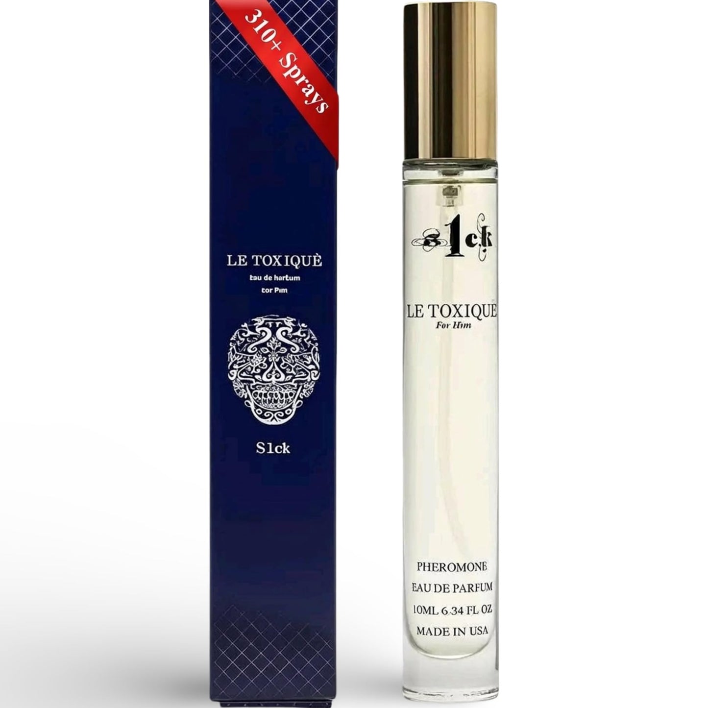 Jonny Truelove S1CK - Le Toxique Pheromone-Infused Cologne for Men Raw Pheromone Cologne Attraction Lasting Spray USA-Made Bold Strength Scent for Him