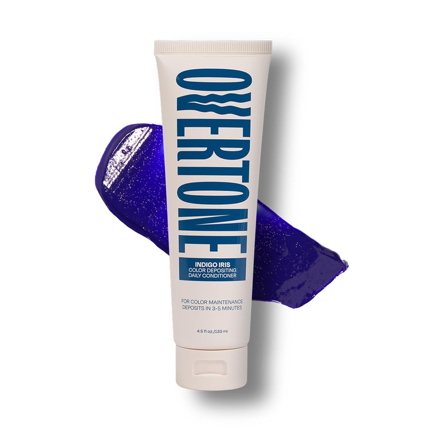 Overtone Daily Color Depositing Conditioner - Pastel Silver | 4.5oz Vegan Formula with Shea Butter & Coconut Oil for Color Refreshment
