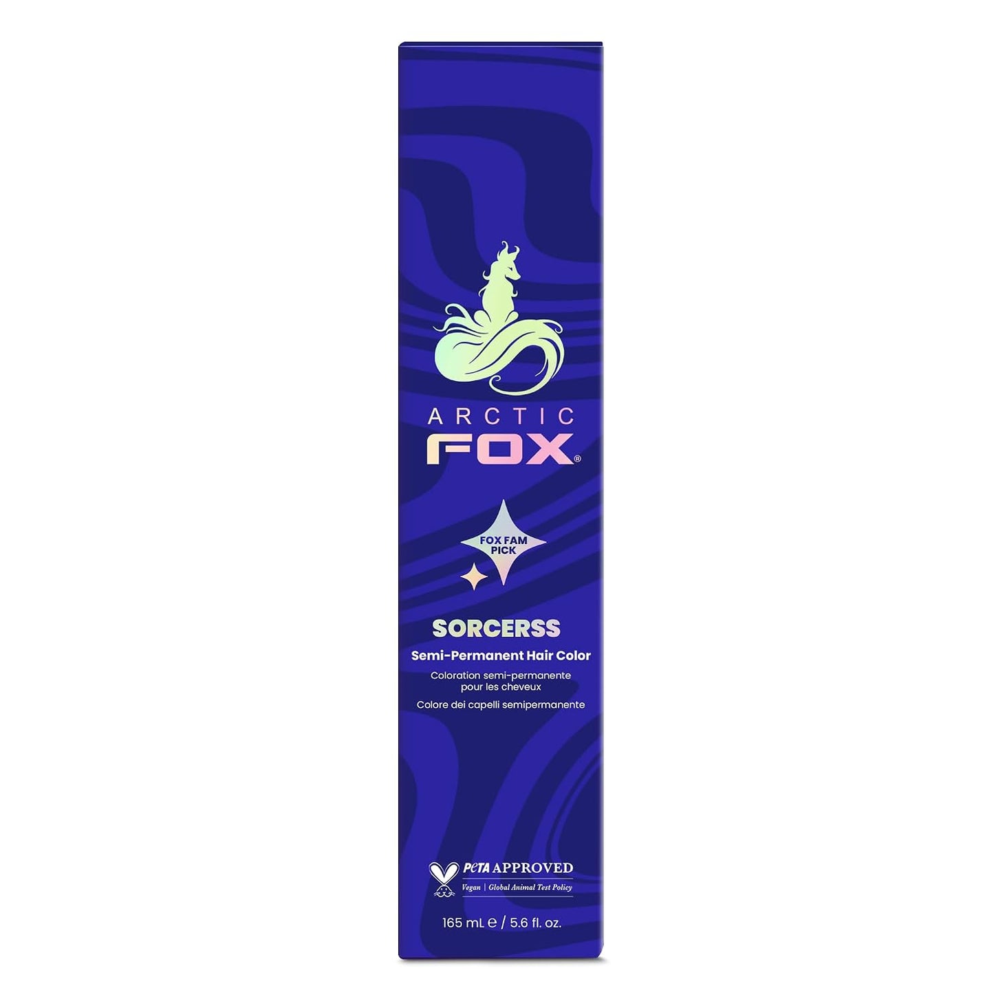 Arctic Fox Semi-Permanent Hair Dye - Vibrant Purple AF Color | Vegan, Ammonia-Free, 4 Fl Oz