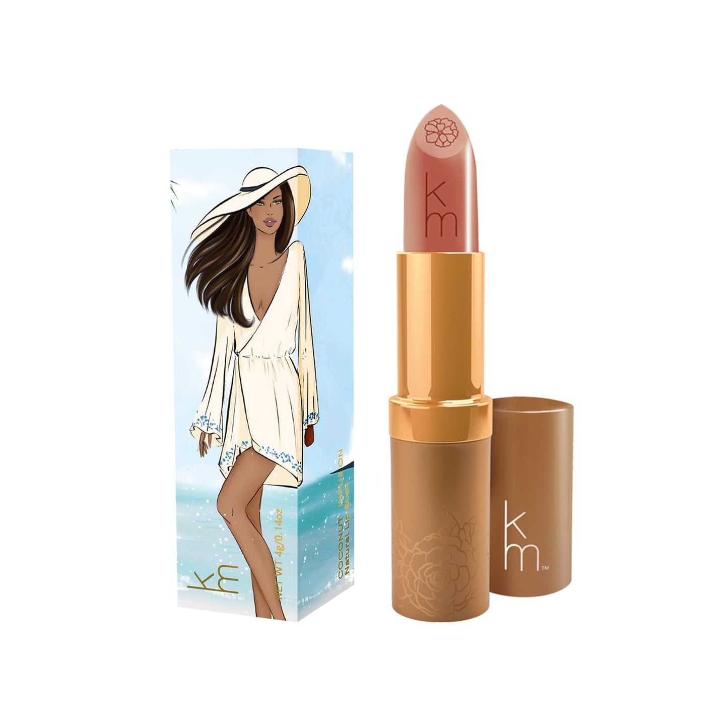 Karen Murrell Color Changing Lipstick - pH-Activated Natural Lip Tint for Healthy, Beautiful Lips | Night Moves