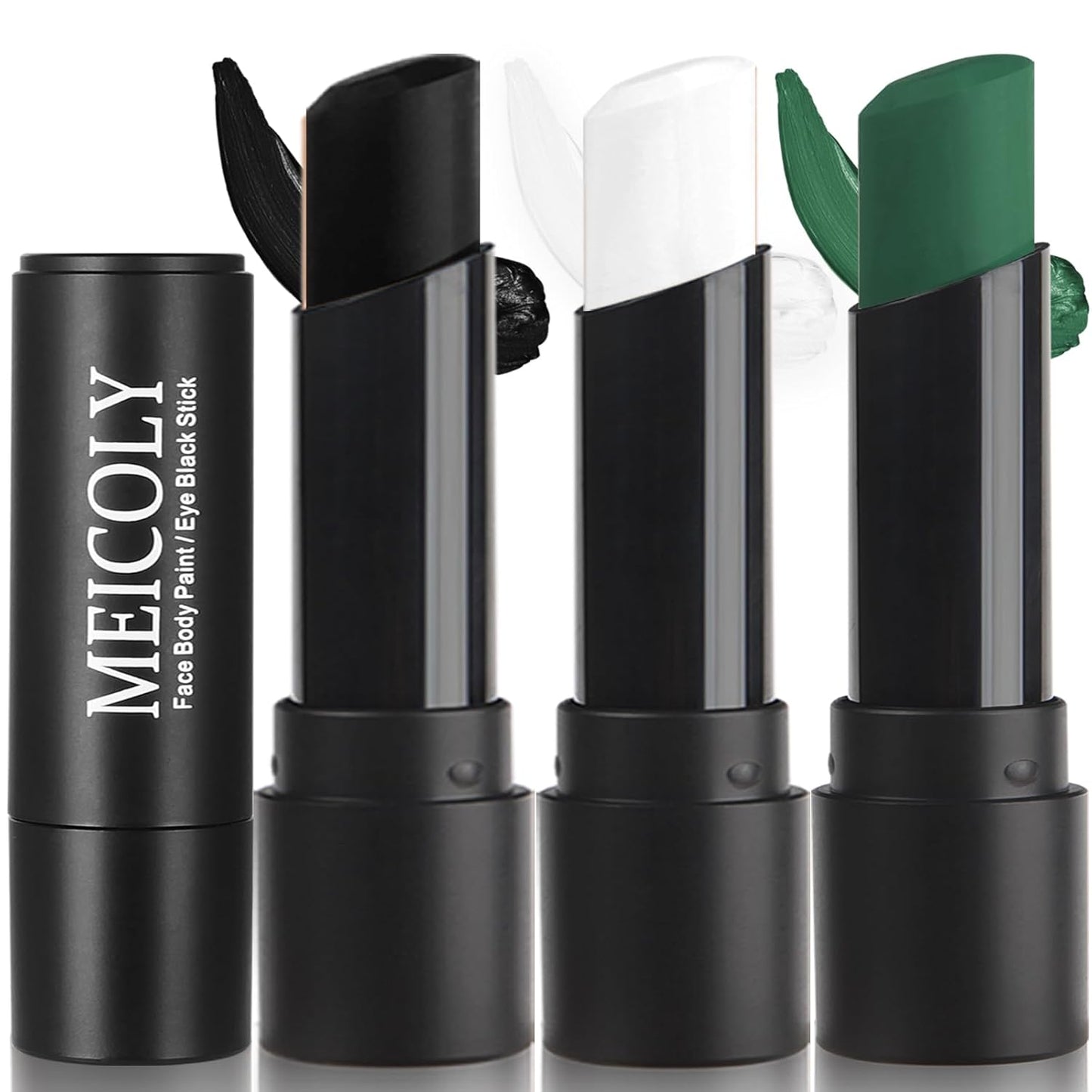 Black Face Paint Stick for Sports | Easy Application Eye Black for Baseball, Softball, Football, Lacrosse - 0.5 Oz