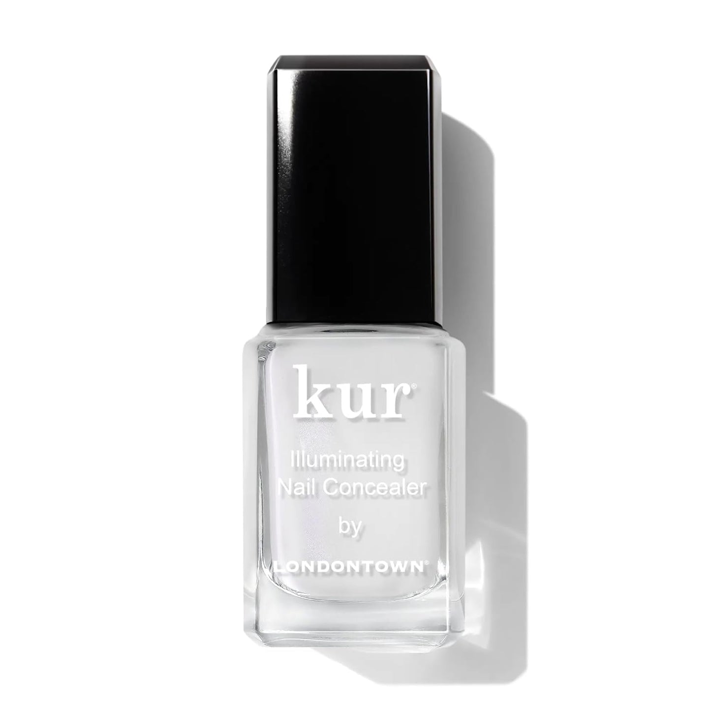 LONDONTOWN Illuminating Nail Concealer - Brightening Nail Polish & Strengthener for Discolored Nails | 0.4 Fl Oz