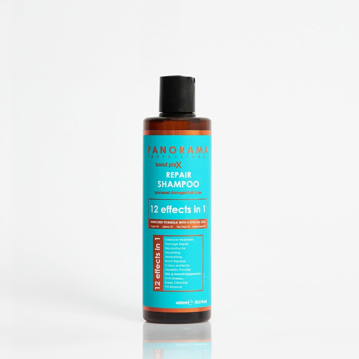 Bond Plex Intensive Repair Shampoo - 12-in-1 Treatment Formula | 400ml Size